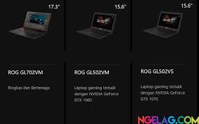 Bahkan untuk asus rog g73 dan g75, suara. Harga Laptop Asus Rog Gaming Termurah 2017