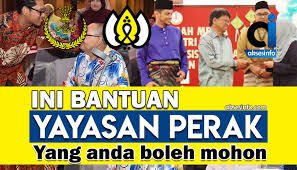 Kerajaan negeri perak menawarkan pinjaman pendidikan kepada mereka yang layak untuk mengikuti pengajian sepenuh masa peringkat diploma setiausaha, lembaga kumpulan wang biasiswa / pinjaman, d/a pejabat setiausaha kerajaan negeri, bahagian pentadbiran dan kewangan. Ini Bantuan Yayasan Perak Yang Anda Boleh Mohon Aksesinfo