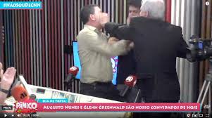 Glenn Greenwald Slapped By Journalist During Live Brazilian Radio Show Latam Journalism Review By The Knight Center