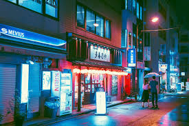 Japan, tokyo, night, urban, lights, neon, street. Neon Japanese Desktop Wallpapers Wallpaper Cave