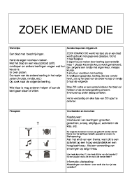 Zoek Iemand Die Cooperatief Leren Werkend Leren Leerstrategieen