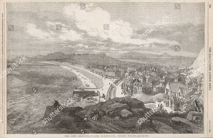 Illustrated London News Writes 1855 Llandudno Editorial Stock Photo - Stock Image | Shutterstock Editorial