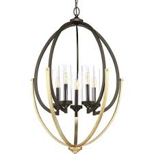 Alexa collection four light bath vanity p2998 09. Progress Lighting Evoke Five Light Chandelier Antique Bronze Hd Supply