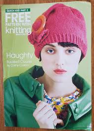 Quick Knit Haughty Buckled Cloche Knitting Pattern