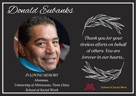 In Loving Memory: Donald Eubanks