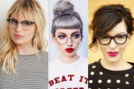 Bangs With Glasses Hairstyles Oculos Para Mulheres Penteados Penteados De Mulheres