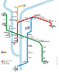 Metro Map Of Lyon Metro Map Underground Map Map Design
