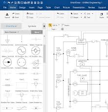 Smartdraw Free Electrical Schematic Diagram Software