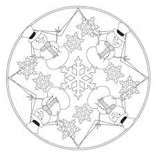 Mandales Hivern Petitmon Recursos Webove Albumy Programu Picasa Boyama Kagidi Boyama Sayfalari Kardan Adam