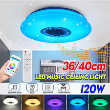 If so, look for flush ceiling lights, led. Buy Modern Rgb Led Ceiling Lights Home Lighting 36 40cm 120w App Bluetooth Music Light Bedroom Lamps Smart Ceiling Lamp Remote Control At Affordable Prices Free Shipping Real Reviews With Photos Joom