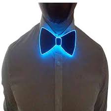 Light Up Christmas Bow Ties 10zon