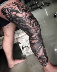 Leg sleeve tattoos that you can filter by subject matter, style/technique and size, and order by date or score. Pin By Sami Minginarsa On Wallart Theinkparlour Bali Tattoos For Guys Half Sleeve Tattoos For Guys Leg Sleeve Tattoo