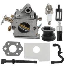 Clean and oil cutting blades. Powtol Mckin Ms170 Ms180 Carburetor Fits Stihl 017 018 Ms170c Ms180c Chainsaw With Tune Up Kit Buy Online In Maldives At Maldives Desertcart Com Productid 97655272