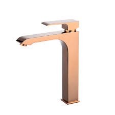 Misturador Monocomando Bica Alta Para Lavatorio Red Gold Rose Bronze 1 Prontar Entregar 2 10anos De Garantia Misturador Monocomando Torneira Monocomando