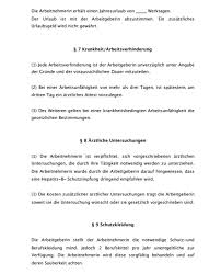 Sie erhalten es in den formaten word und pdf. Arbeitsvertrag Muster