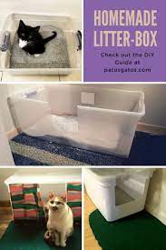 The Ultimate Litter Box A Guide To Making A Large Litter Box From Storage Totes Fixing Litter Box Problems And Keeping Cats Happy Cat Training Cat Training Litter Box Cat Diy