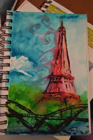 The Sunny Art Room Sketchbook Assignments Paint With Markers Sketchbook Assignments School Art Projects Art Classroom