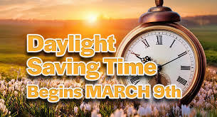Daylight Saving Time Begins Soon – Mark Your Calendars! - Texas Border  Business