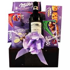 milka chocolate collection wine gift