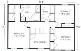 Browse architectural designs vast collection of 1,200 square feet house plans. Woodward 2200 Square Foot Two Story Floor Plan