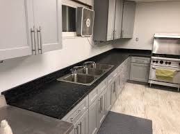 Its medium composite pattern stays within a small range of greys throughout, making it the perfect choice. Project Profile Steel Grey Granite Kitchen Countertops In Apison Tn Granite Countertops In Chattanooga Tennessee