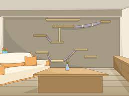 I love these simple cat climbing shelves posted over at. How To Set Up Cat Shelves 14 Steps With Pictures Wikihow
