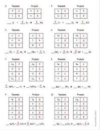 (coefﬁcients equal to one (1) do not need to be shown in your answers). 53 Board 4 Ideas Teaching Chemistry Teaching Science Physical Science