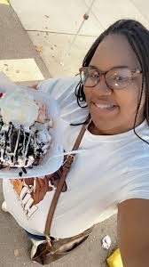 Funnel cake Island came all the way from Atlanta Texas For This