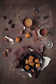 Carres Fondants Chocolat Caramel Fleur De Sel Chefnini Recette Fondant Chocolat Caramel Chocolat Caramel Fleur De Sel