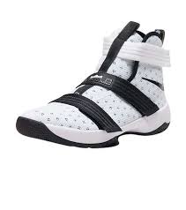 Basketball Shoes For Girls Nike Black And White Nike Lebron Soldier 10 White Jimmy Jazz 845122 100 Nikes Girl James Shoes Sneakers