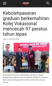 Permohonan kolej vokasional (kv) bagi ambilan januari 2020 telah pun dibuka. Jom Masuk Kv Batu Kvbl Kolej Vokasional Batu Lanchang Facebook