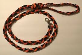 Types of paracord knots, paracord braids, & paracord weave. Flat Braid Paracord Dog Leash Ebay