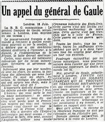 Le 16 juin 1940 suite à la démission du président du conseil, paul reynaud, le général de gaulle décide de partir le lendemain pour l'angleterre afin il y rédige le texte de l'appel qu'il prononce le 18 juin 1940, vers 20 heures, sur les ondes de la b.b.c. Les Consequences De L Appel Du 18 Juin Communiquer Pour Resister