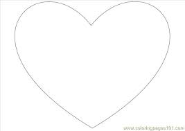 1) heart full of hearts printable page · 2) creative abstract doodle heart free coloring page · 3) heart shape made of flower and leaf designs · 4) heart starburst . Simple Heart Dl10 Coloring Page For Kids Free Heart Printable Coloring Pages Online For Kids Coloringpages101 Com Coloring Pages For Kids