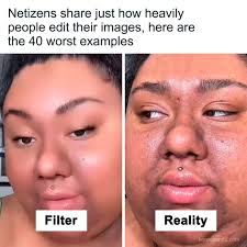 Netizens share just how heavily people edit their images, here are the 40  worst examples (link in the comments)