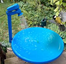 Select a flat spot on or around your home. Upcycled Satellite Dish Bird Bath Make