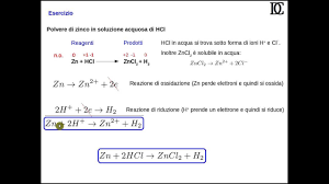 Esercizi Di Chimica Reazioni Redox 1 Ione Spettatore Youtube