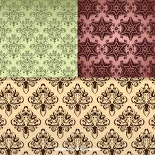 Large selection of vector art patterns with colorful flowers, starburst shapes, leaves and plant illustrations. Free 20 Vintage Floral Patterns In Psd