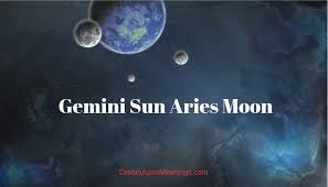 Gemini Sun Aries Moon Personality Compatibility