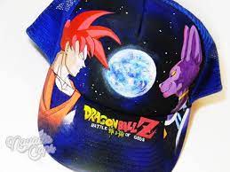 Nayade Caps Gorras Personalizadas Custom Caps Gorra Dragon Ball La Batalla De Los Dioses Custom Hats Hats Cool Pictures