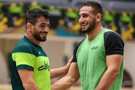 زمان مسابقه حسن یزدانی و رحمان عموزاد در مسابقات جهانی