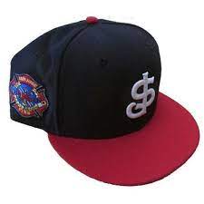 San Jose Giants New Era San Jose Fire Department Fitted Cap Red Fire Department New Era Firefighter Decor