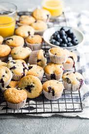 For the muffins, preheat the oven to 190c/375f/gas 5. Mini Blueberry Muffins Back To School Foodness Gracious