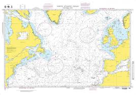 nga nautical chart 11 north atlantic ocean northern part