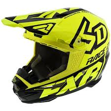 Fxr Racing 6d Atr 1 Helmet Color Blk_hvs Size M