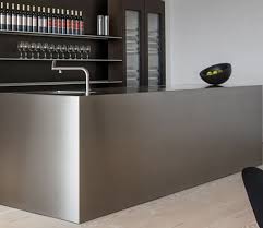 Close Up Of Bulthaup Monoblock In Stainless Steel At The New Showroom In Johannesburg South Africa To Learn More Visit Www Livingkitchens Keuken Keukens Huis
