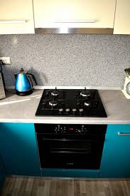 Mobila Bucatarie Turquoise Crem Kitchen Appliances Kitchen Cabinets Stove