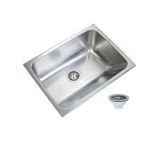 When clawfoot tub owners need to add practical and accessible access that only a shower can provide, vintage tub & bath offers the best selection of clawfoot tub shower enclosures online. Ukinox 24 In X 18 In Single Bowl Stainless Steel Laundry Sink With Washboard Uk10510 The Home Depot