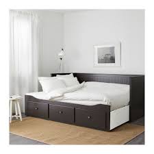 slakt bed frame w pull out bed storage white twin ikea hemnes mattress springs daybed room