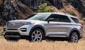 I think it has new rims, and the center controls. 2021 Ford Explorer Platinum Colors Ford New Model Ford Explorer Ford Explorer Xlt Ford Explorer Interior